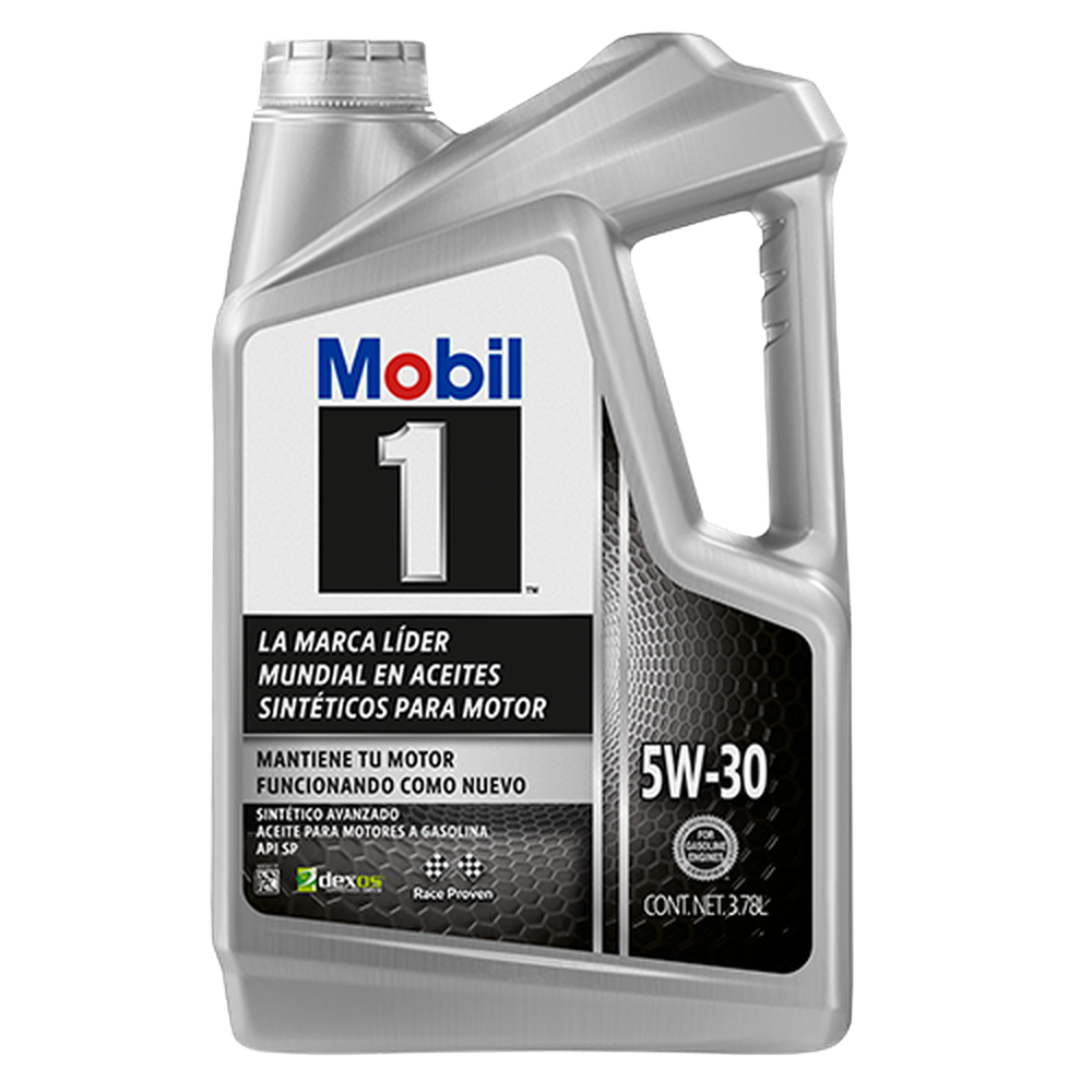 ACEITE MOBIL 1 SINTETICO 5W30 GARRAFA 4.73L = 124317
