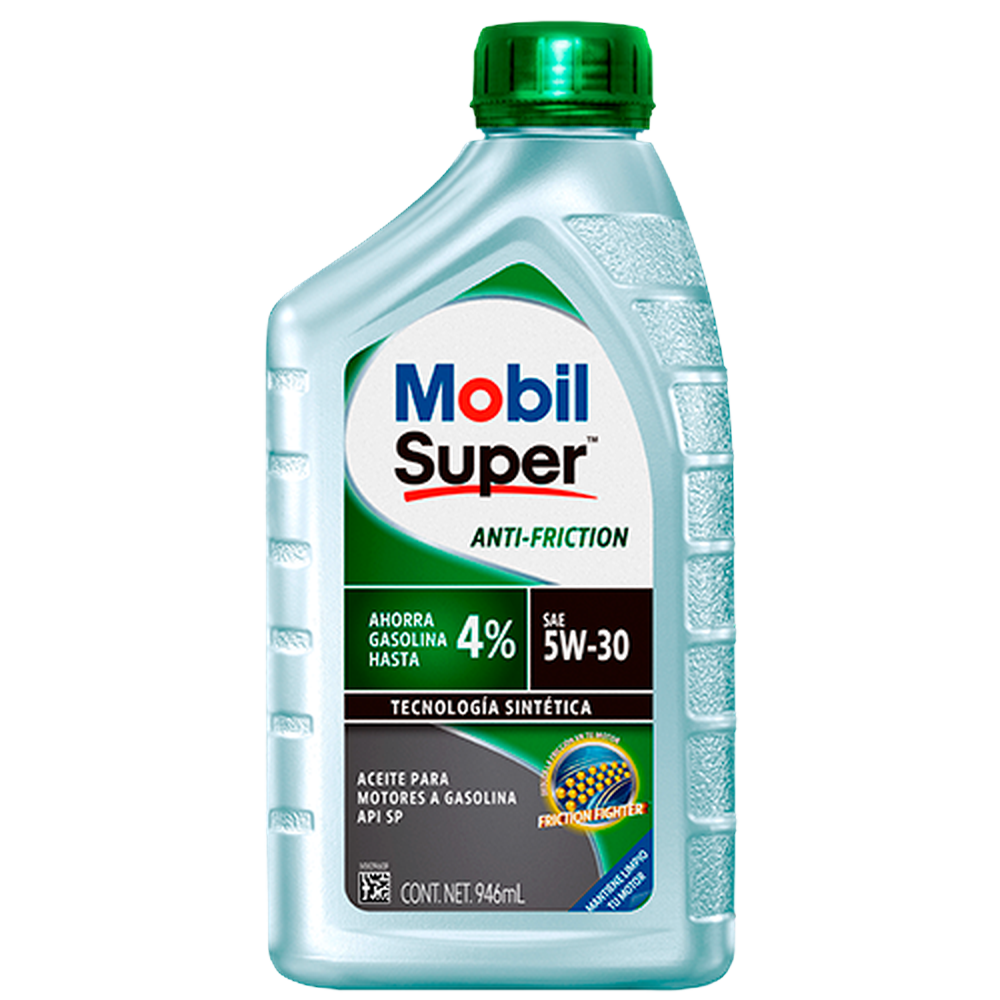 ACEITE MOBIL SUPER ANTI FRICTION 5W30 BOTE 946ML = 125000