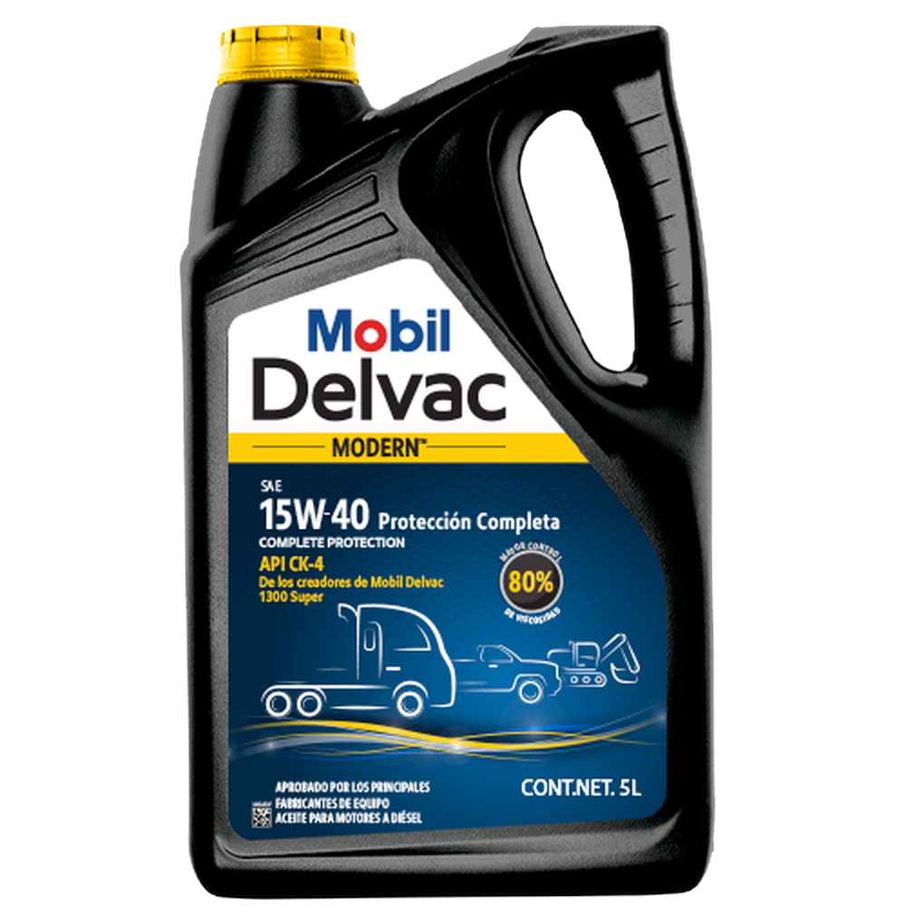 ACEITE MOBIL DELVAC 1300 SUPER 15W40 GARRAFA 5L = 126141