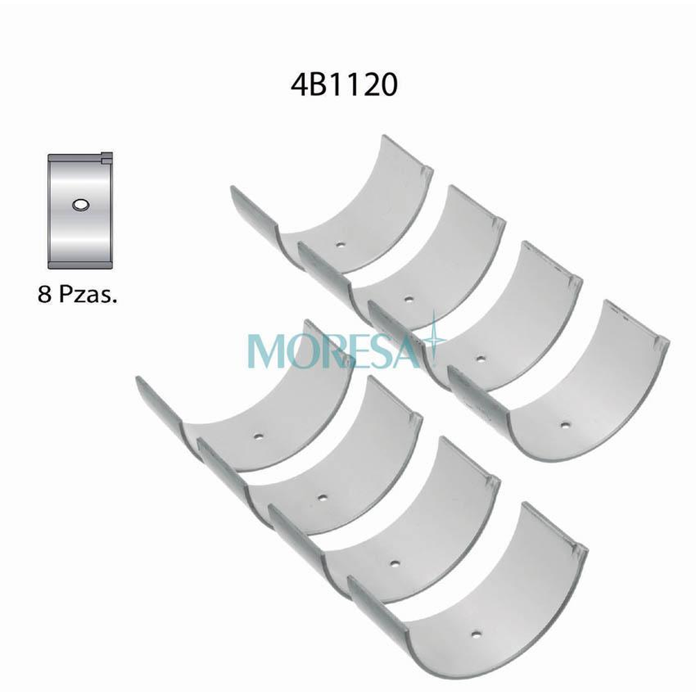 METALES PARA BIELA MITSUBISHI L200 2.4L 2008-2016, LANCER 2.0L 2005-2006