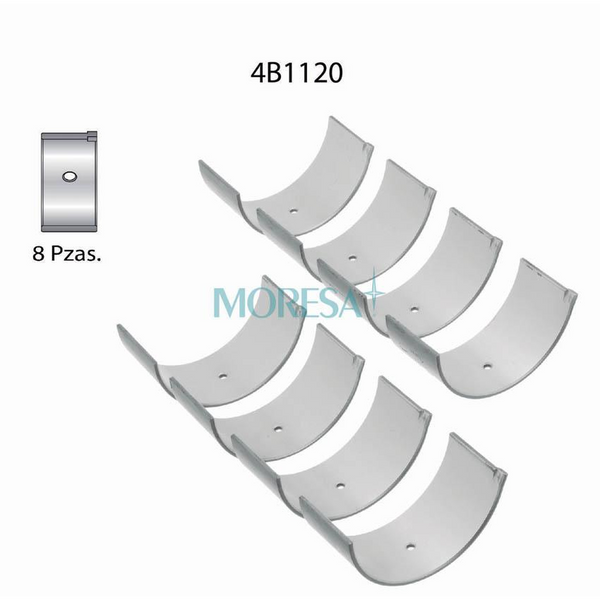 METALES PARA BIELA MITSUBISHI L200 2.4L 2008-2016, LANCER 2.0L 2005-2006