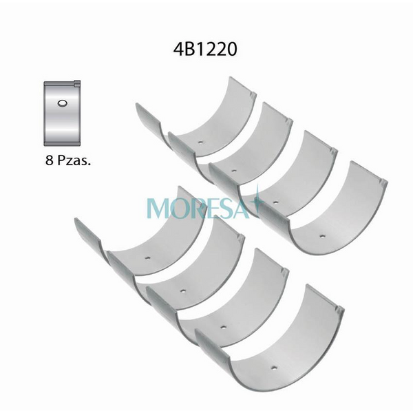 METALES PARA BIELA DODGE H100 2.5L 2006-2010 DIESEL
