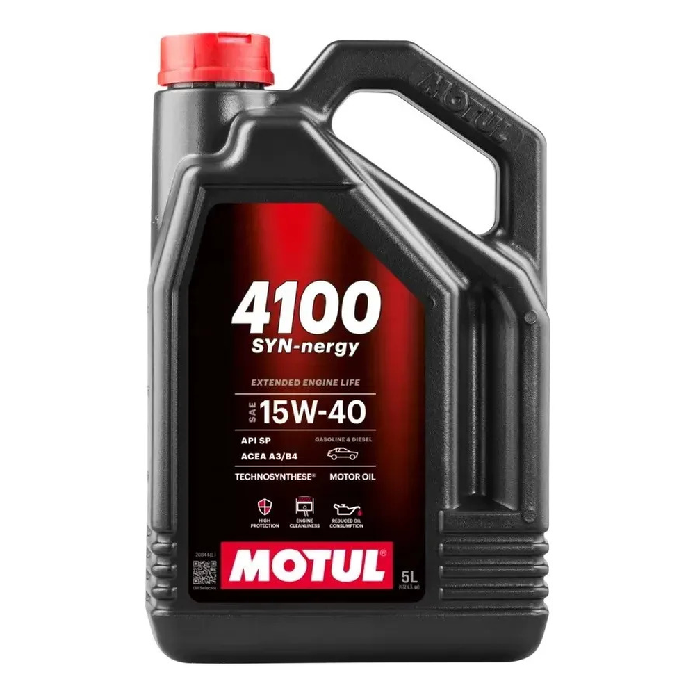 ACEITE MOTUL TECHNOSYNTHESE 4100 SYN-NERGY 15W40 GARRAFA 5L   113158