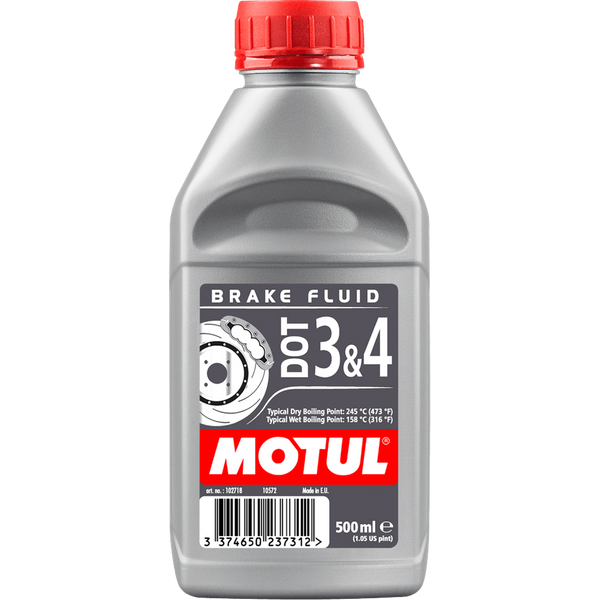 MOTUL DOT 3 Y 4 LIQUIDO DE FRENOS SINTETICO 500ML 102718