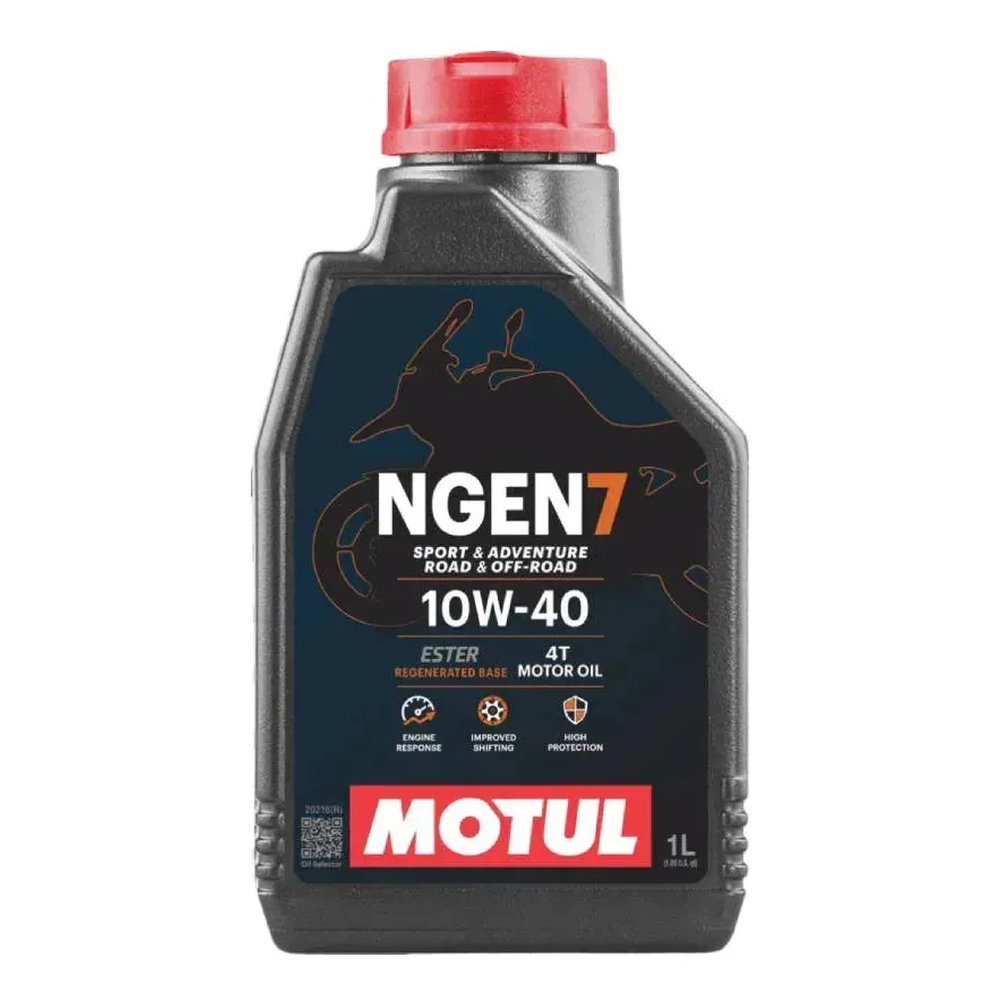 ACEITE PARA MOTOR A GASOLINA 4 TIEMPOS MOTUL NGEN 7 10W40 1L  6104-1123