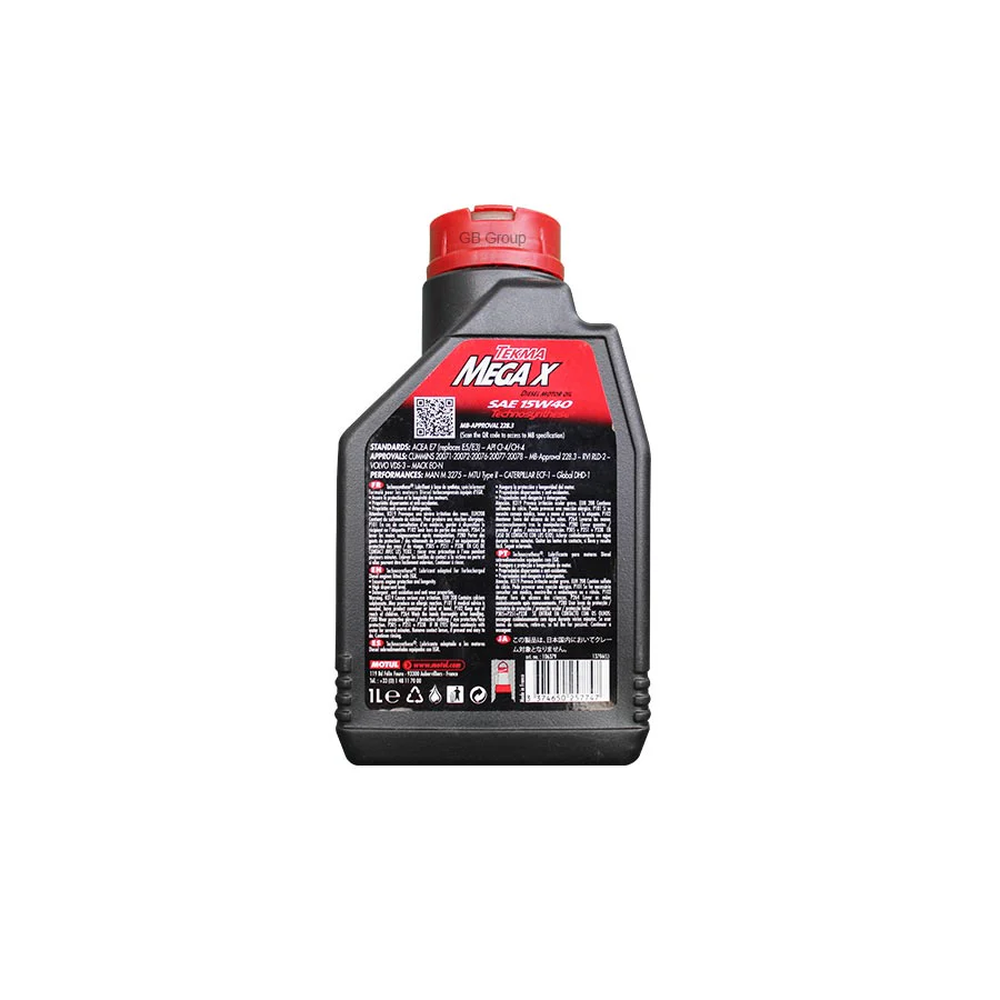 ACEITE MOTUL TEKMA MEGA X 15W40 MOTOR DIESEL 1L 106379