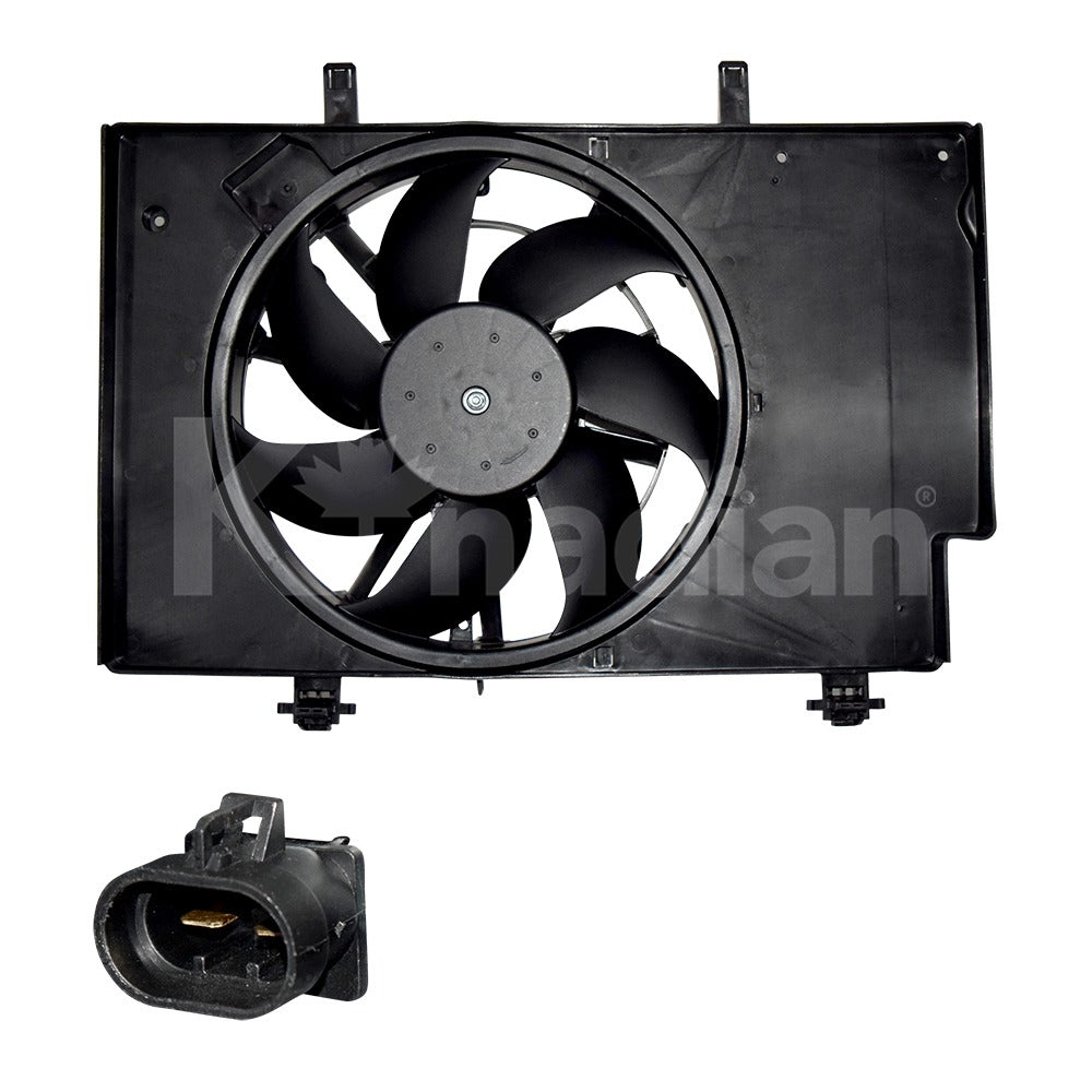 MOTOVENTILADOR PARA FORD FIESTA 1.0L L3 2014-2017 NAILON TURBOALIMENTADO