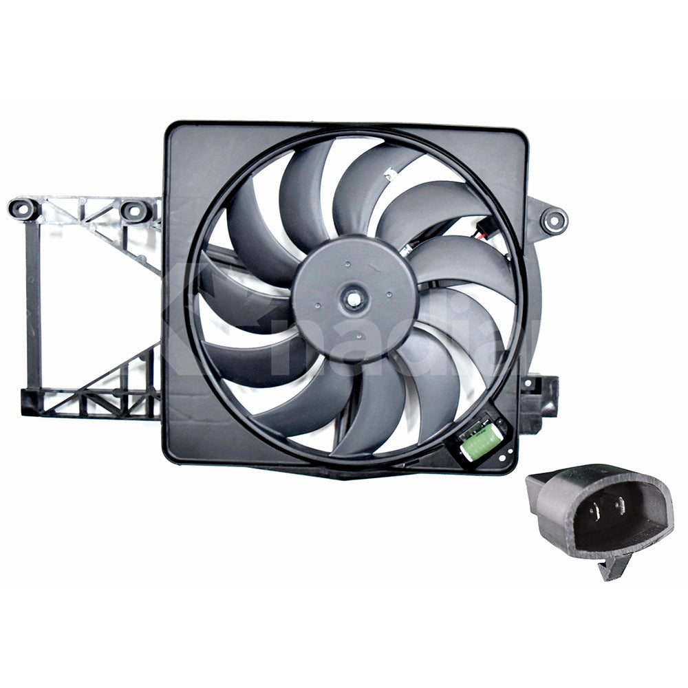 MOTOVENTILADOR PARA FORD FIESTA 1.3L L4 2001 ASPIRACIÓN NATURAL CON AIRE ACONDICIONADO