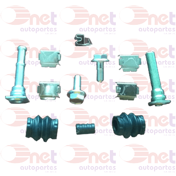 KIT DE CALIPER RUEDA DELANTERA CHEVROLET CORSA 1.8L 2004-2008, TORNADO 1.8L 2004-2018 (WX1176)