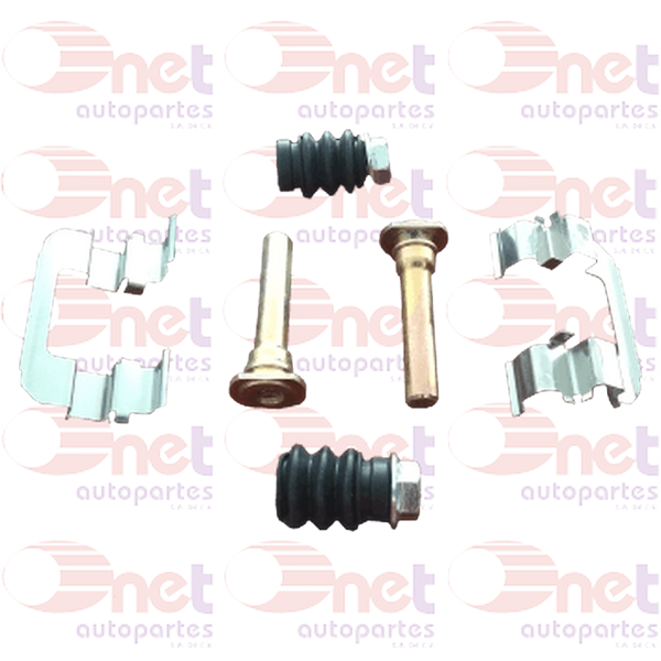 KIT DE CALIPER RUEDA DELANTERA CHEVROLET AVEO 1.6L 08-018, PONTIAC G3 07-09 (WD1035)