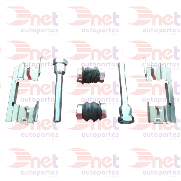 KIT DE CALIPER RUEDA DELANTERA CHEVROLET SILVERADO 1500 2008-2018, CHEYENNE 2013-2018 (WC1363)