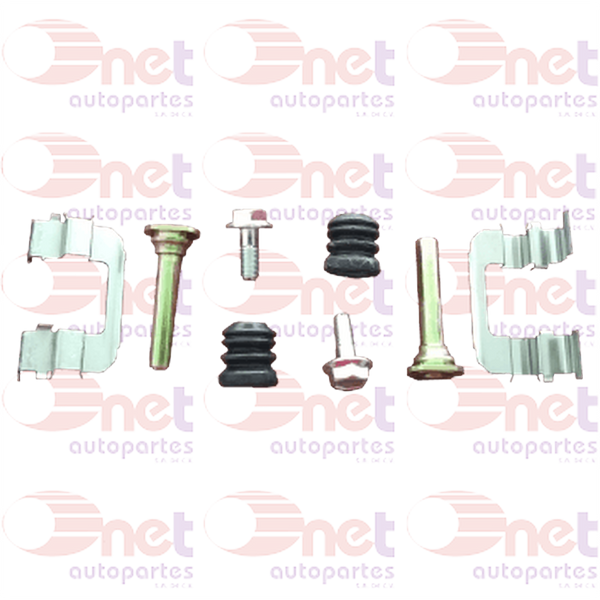 KIT DE CALIPER RUEDA DELANTERA CHEVROLET SPARK 1.2L CLASICO 2011-2017, BEAT 1.2L 2018-2021 (SPC8801Z)