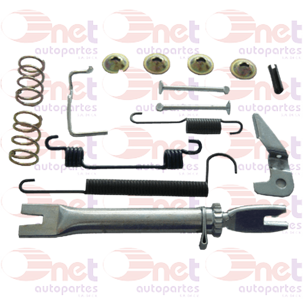 KIT FRENO DE TAMBOR IZQUIERDO CHEVROLET ASTRA 2004-2008, CHEVROLET TORNADO 2004-2019 (1516Z)