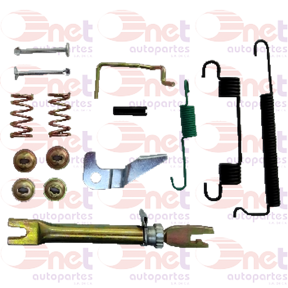 KIT FRENO DE TAMBOR DERECHO CHEVROLET AVEO 08-017, SPARK (CLASICO) 1.2L 011-017, BEAT 018-021 (1547Z)