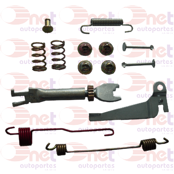 KIT FRENO DE TAMBOR IZQUIERDO FORD ECOSPORT 04-012, KA 01-08, FIESTA FIRST 03-010, COURIER 01-012