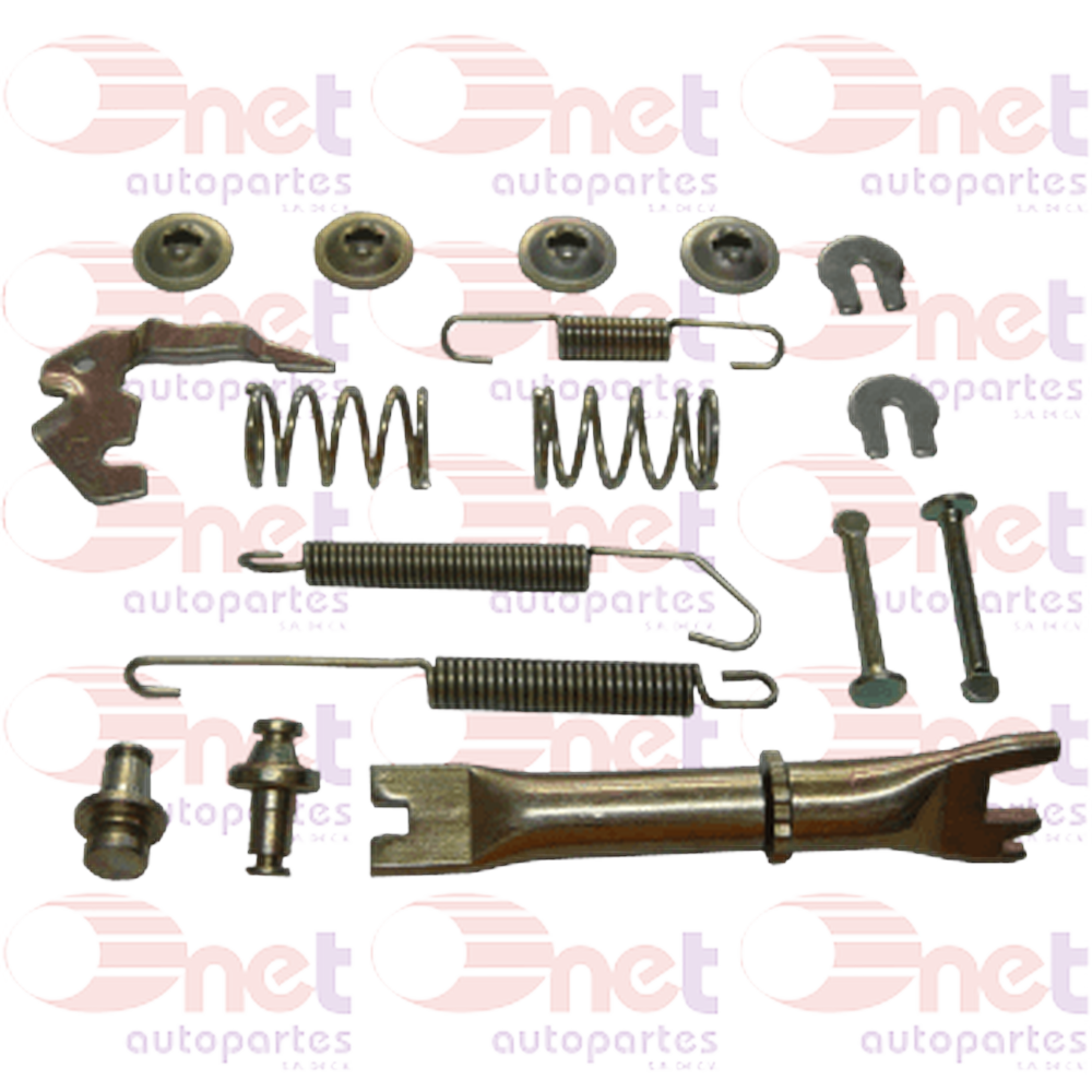 KIT FRENO DE TAMBOR TRASERO IZQUIERDO NISSAN TSURU 1.6L 92-017, SENTRA 95-00 (OW1438)