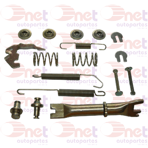 KIT FRENO DE TAMBOR TRASERO IZQUIERDO NISSAN TSURU 1.6L 92-017, SENTRA 95-00 (OW1438)