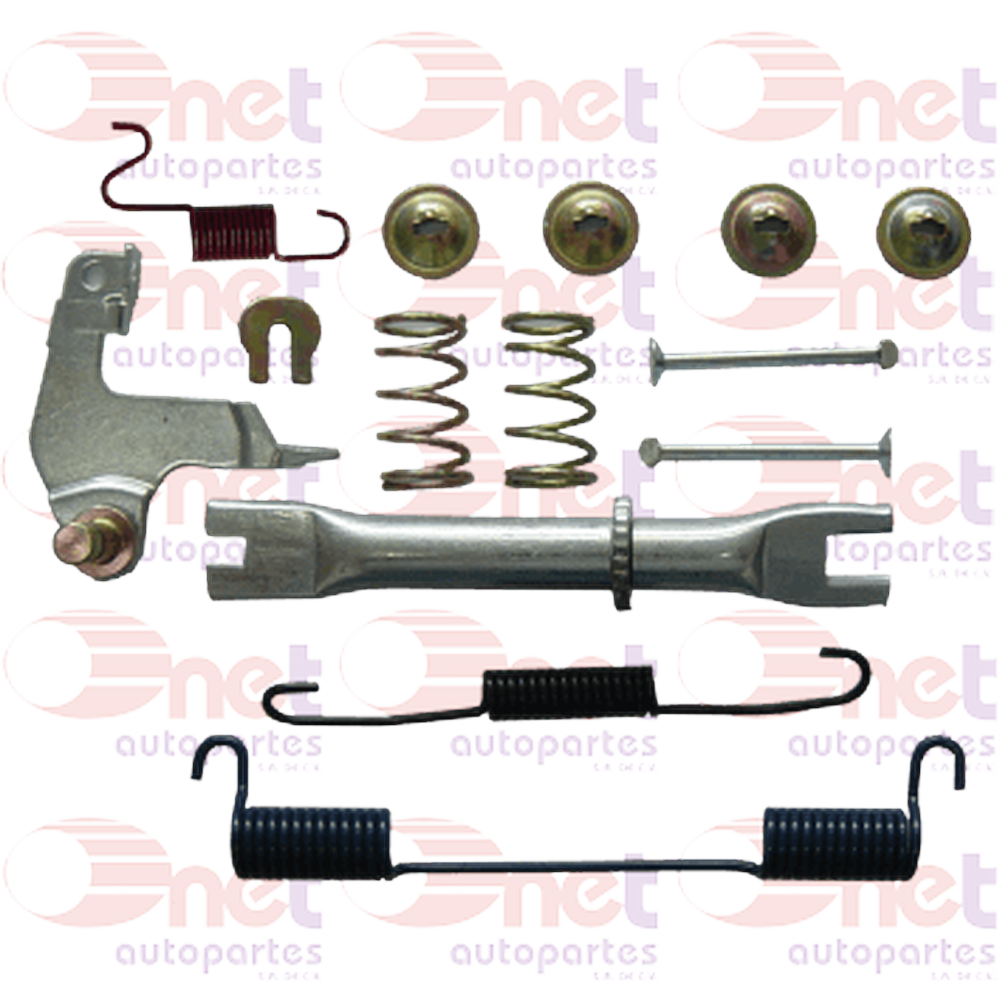 KIT FRENO DE TAMBOR IZQUIERDO NISSAN PICKUP D21 94-08, NP300 PICKUP 09-015 (1399Z)