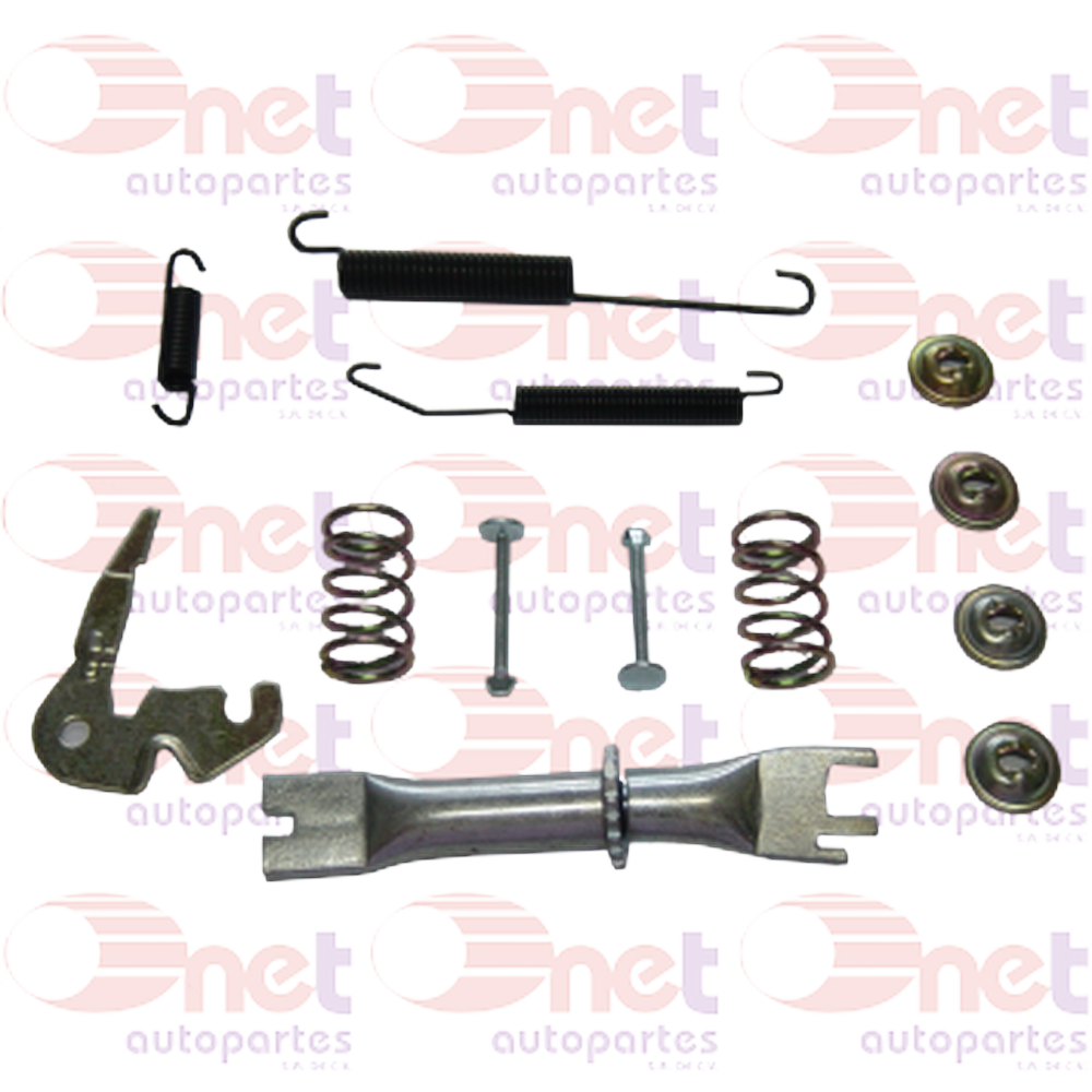 KIT FRENO DE TAMBOR IZQUIERDO NISSAN TIIDA 2007-2018, DODGE ATTITUDE 2015-2023, MIRAGE 2017-2020 (1624Z)