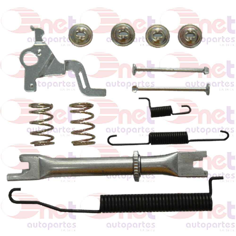 KIT FRENO DE TAMBOR DERECHO NISSAN NP300 FRONTIER 016-020, NP300 PICKUP 016-023