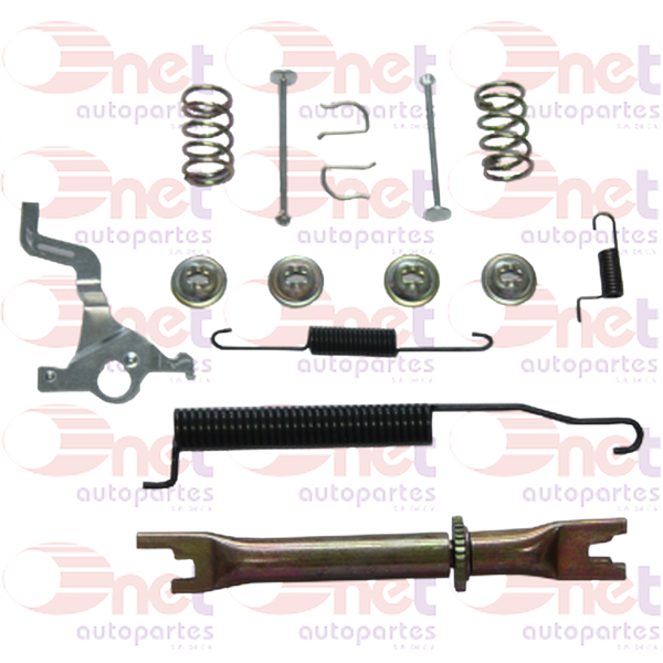 KIT FRENO DE TAMBOR IZQUIERDO NP300 PICKUP 2.4L 016-023, NP300 FRONTIER 016-020 (1742Z)