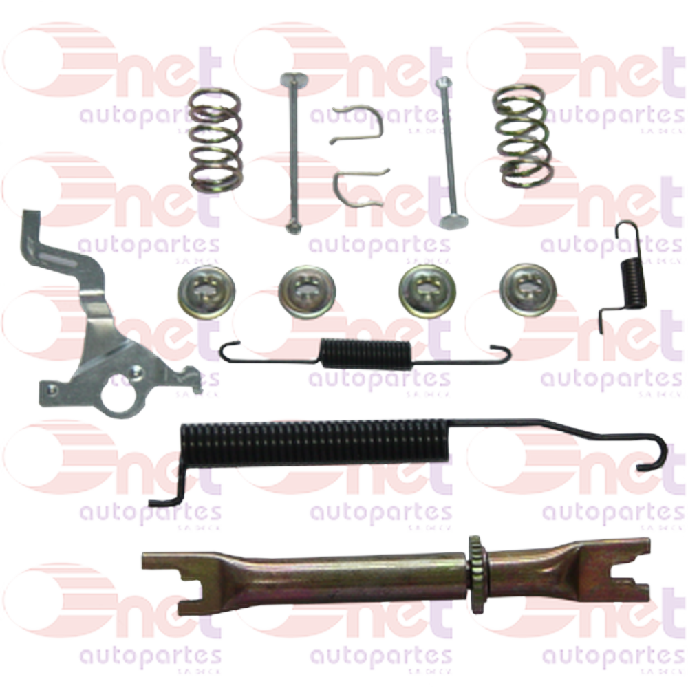 KIT FRENO DE TAMBOR DERECHO NP300 PICKUP 2.4L 016-023, NP300 FRONTIER 016-020 (1742Z)