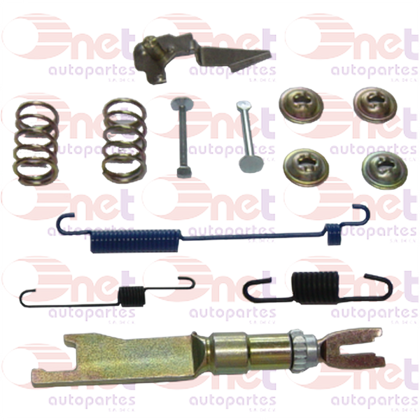 KIT FRENO DE TAMBOR DERECHO DODGE i10 2012-2014 (1706Z)