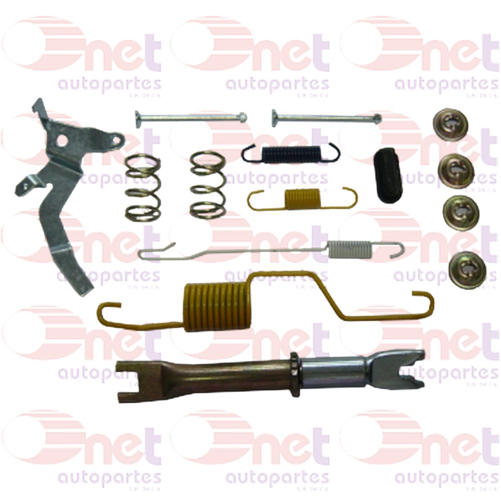 KIT FRENO DE TAMBOR IZQUIERDO TOYOTA HILUX 2.7L 2005-2013, TOYOTA HIACE 2006-2008 (1358Z)