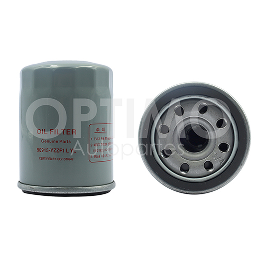 FILTRO DE ACEITE TSURU 1.6L 08-017, COROLLA 2.4L 09-011, SWIFT 1.6L 013-017, RAV4 2.4L 04-08