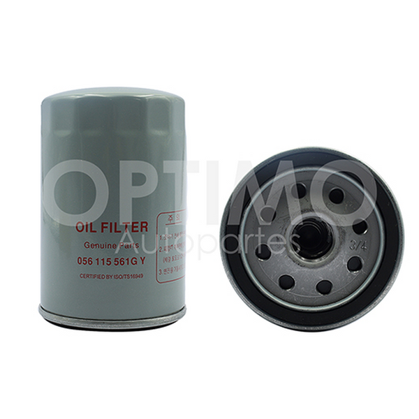 FILTRO DE ACEITE GOLF- JETTA 1.8L 2.0L A3 93-99, JETTA A4 (CLASICO)99-015, AUDI 1.8L 08-015, BEETLE 2.0L 98-012