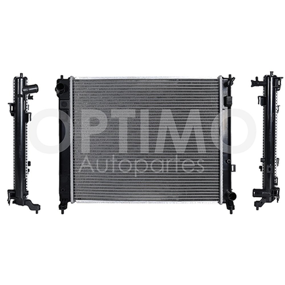 RADIADOR DE REFRIGERANTE NISSAN VERSA 2012-2019,  MARCH 2012-2023, V-DRIVE 2020-2023 (CON/SIN A/A)