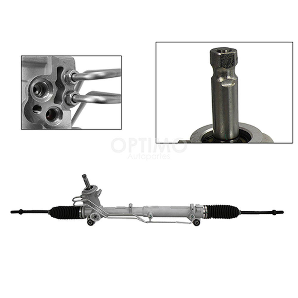 CREMALLERA DE DIRECCION HIDRAULICA FIESTA FIRST (BRASIL) 03-010, ECOSPORT 04-012 (S/TERMINALES)