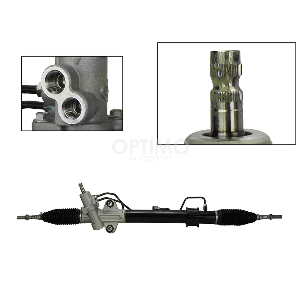 CREMALLERA DE DIRECCION HIDRAULICA L200 2.4L 2.5L 08-015, MONTERO SPORT 09-015 (S/TERMINALES)