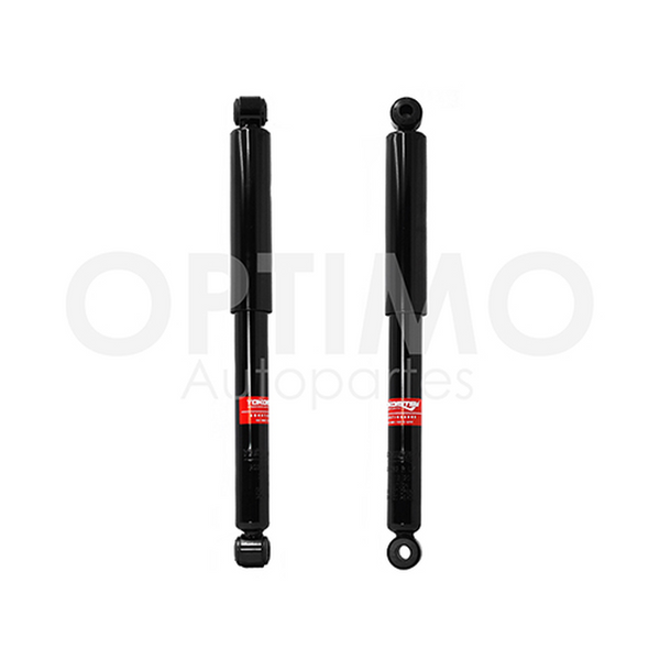 AMORTIGUADOR TRASERO IZQ-DER GAS NP300 PICKUP 2009-2015 (4X2 4X4 INC.DIESEL)