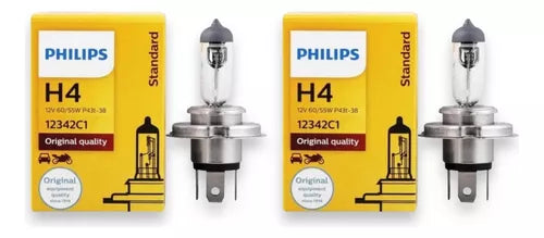 FOCO PHILIPS H4 60/55W 12V 12342