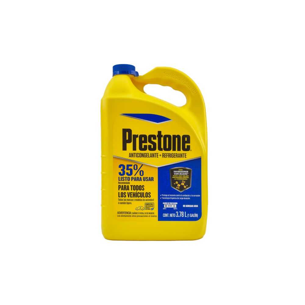 ANTICONGELANTE PRESTONE COR-GUARD LISTO PARA USAR 35%  3.785 L