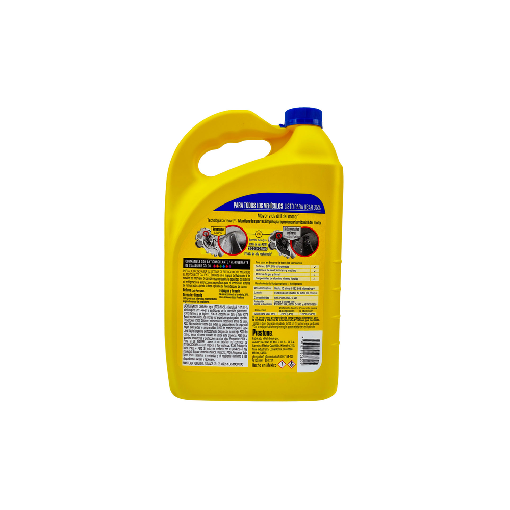 ANTICONGELANTE PRESTONE COR-GUARD LISTO PARA USAR 35%  3.785 L