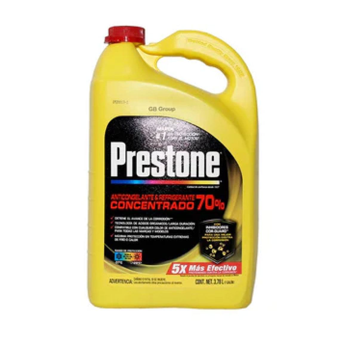 ANTICONGELANTE PRESTONE COR-GUARD CONCENTRADO 70% 3.785 L