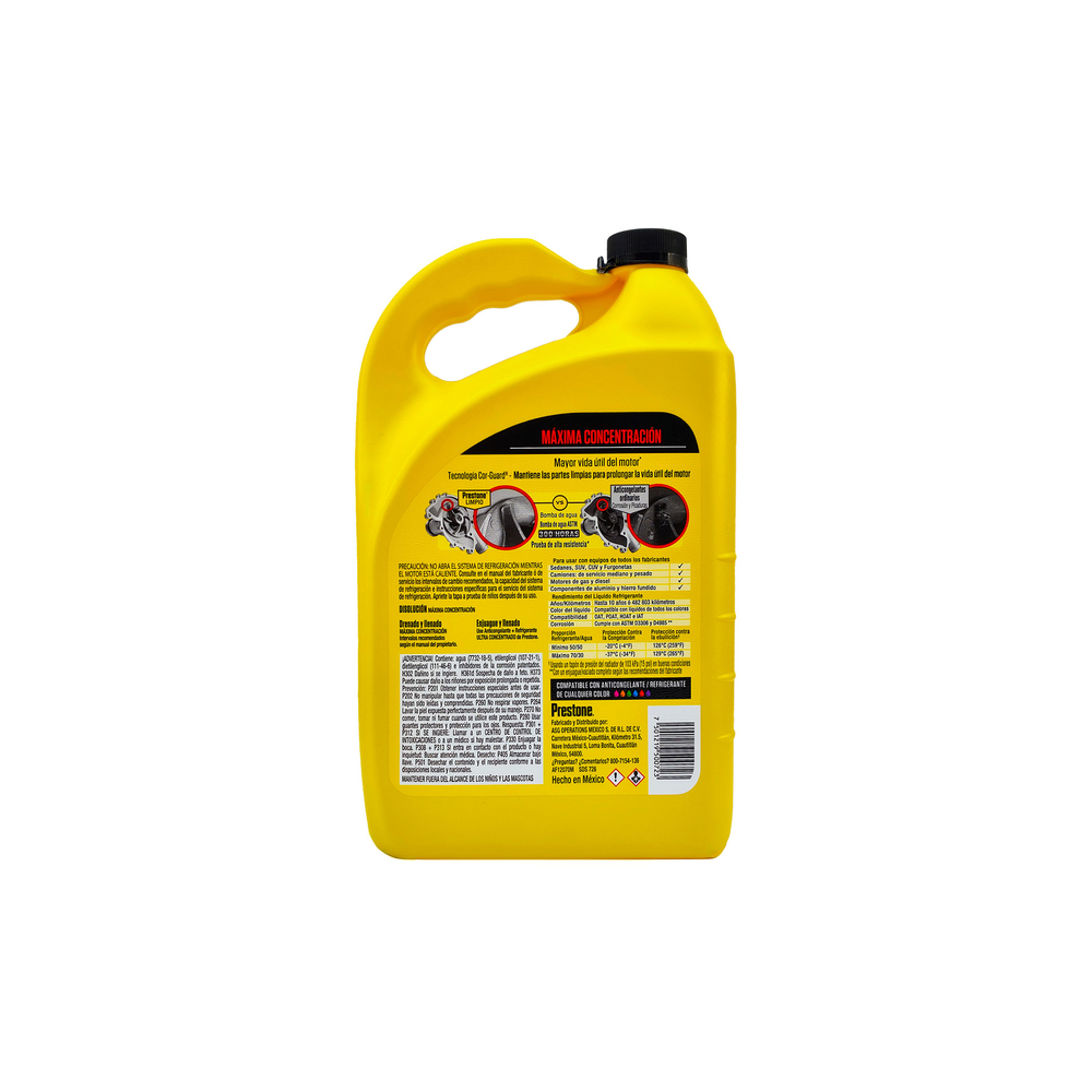 ANTICONGELANTE PRESTONE COR-GUARD CONCENTRADO 70% 3.785 L