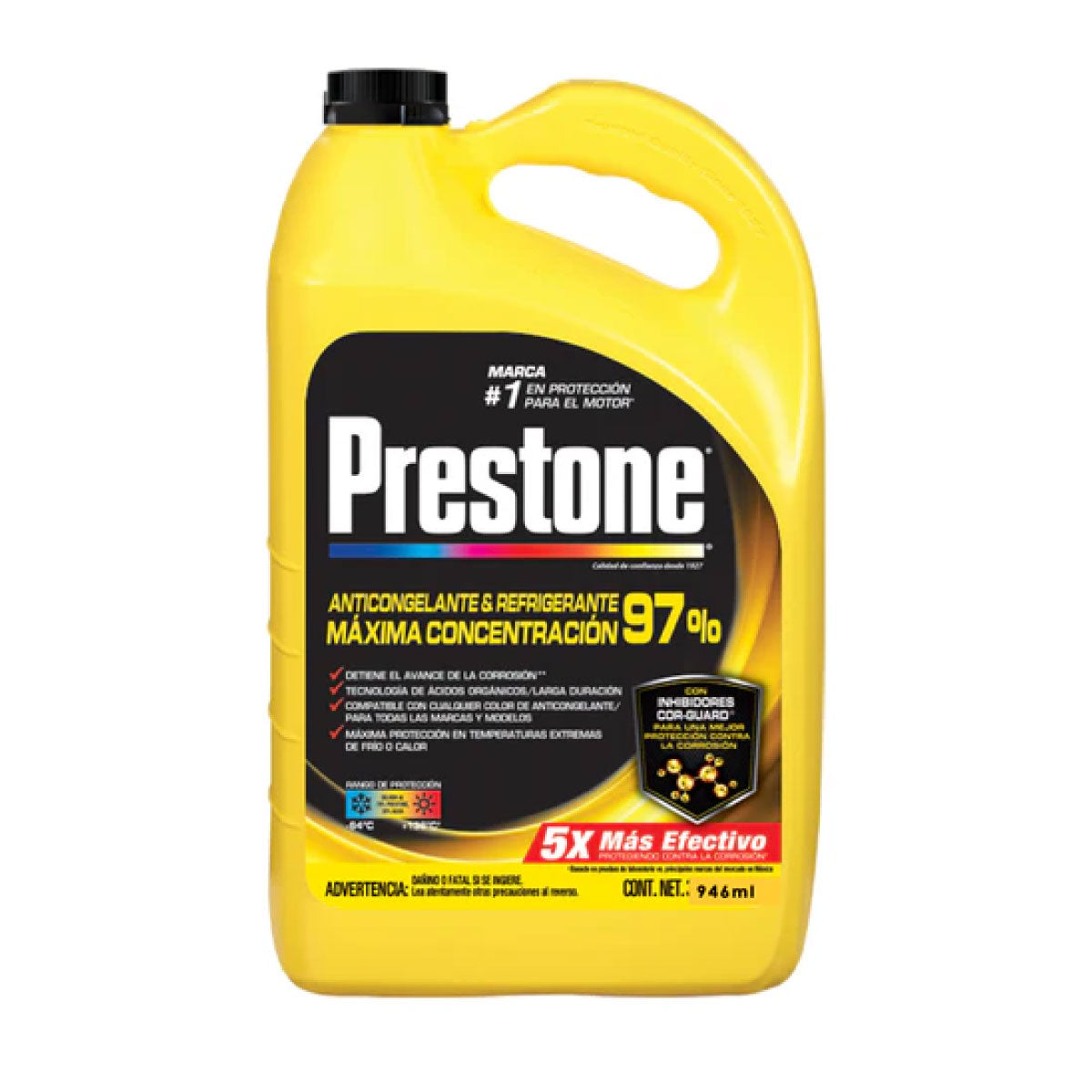 ANTICONGELANTE PRESTONE COR-GUARD MAX CONCENTRADO 97% 946 ML