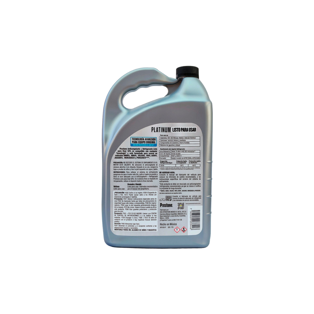 ANTICONGELANTE PRESTONE AFC AZUL  50% 3.785L EUROPEOS 6X1GA