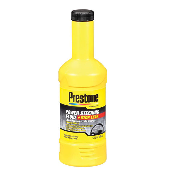 PRESTONE FLUIDO PARA DIRECCION HIDRAULICA + TAPA FUGAS 355 ML