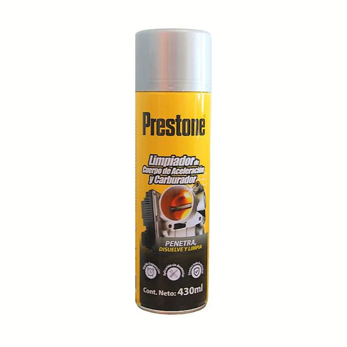 PRESTONE LIMPIADOR DE CUERPO DE ACELERACION 350 ML