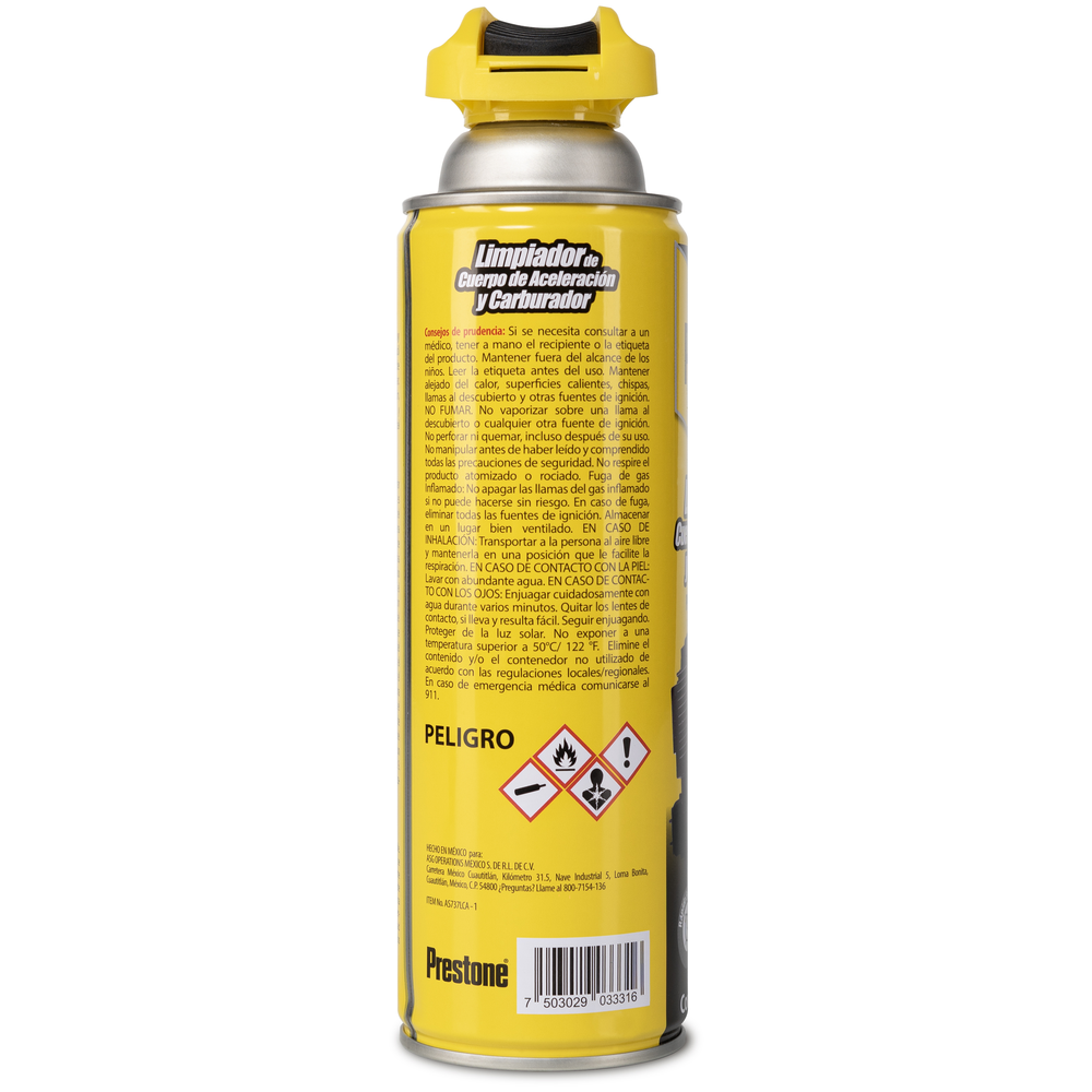 PRESTONE LIMPIADOR DE CUERPO DE ACELERACION 350 ML