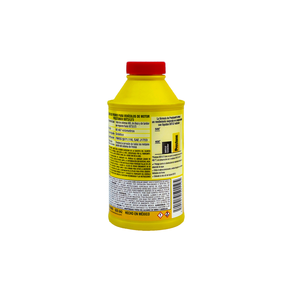 PRESTONE LIQUIDO PARA FRENOS DOT3 350 ML
