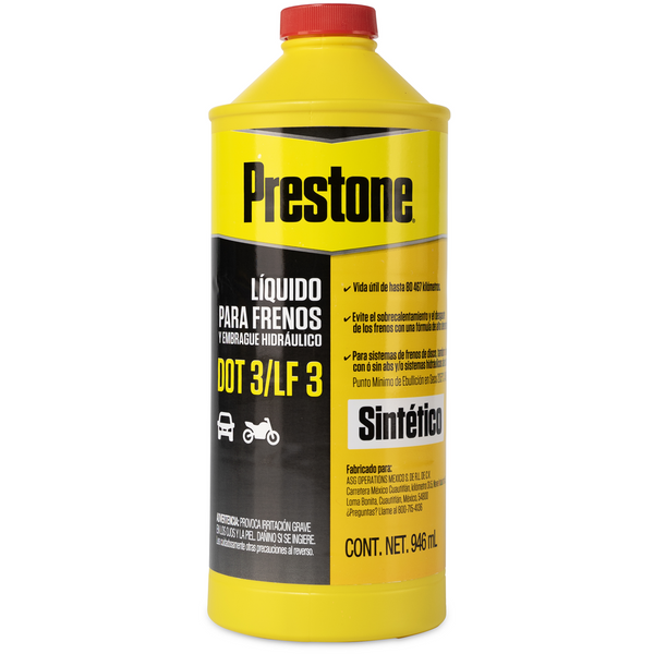 PRESTONE LIQUIDO PARA FRENOS DOT3 946 ML