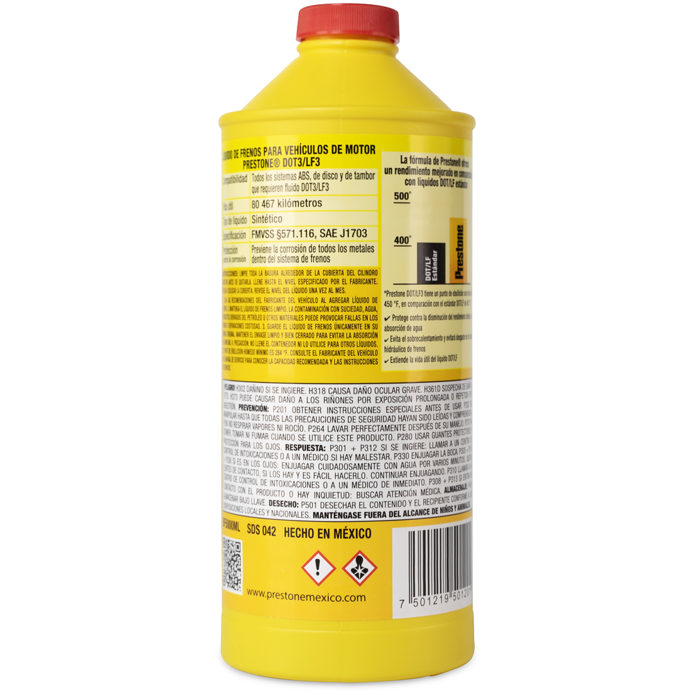 PRESTONE LIQUIDO PARA FRENOS DOT3 946 ML