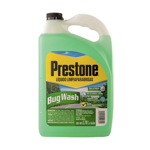 PRESTONE BUG WASH LIQUIDO LIMPIAPARABRISAS 3.785 L