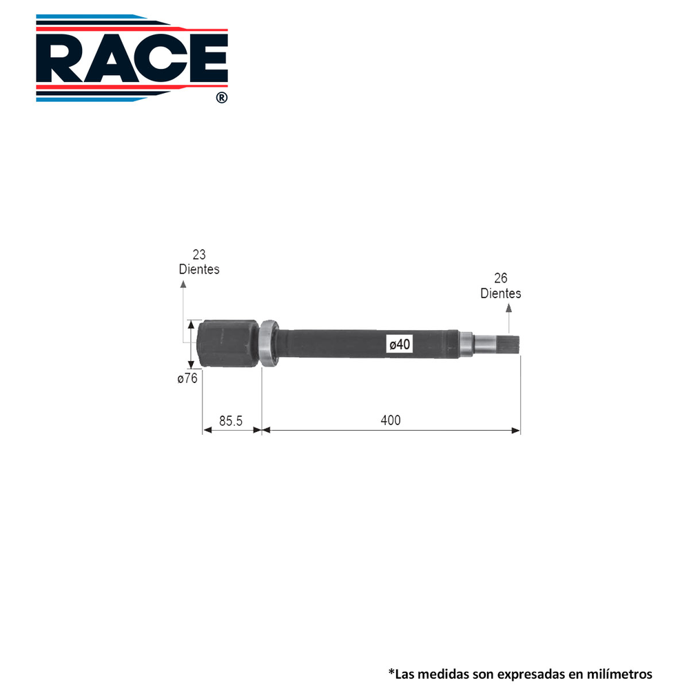 JUNTA LADO CAJA DERECHA FORD FOCUS (EUROPA) 2.0L 2008-2011 (T/MAN T/AUT) (26EXT-23INT)