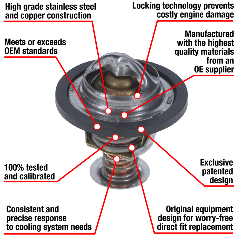 TERMOSTATO CHE EQUINOX 08-09 3.4L V6
